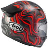 Arai Arai Quantic Swirl Helmet Red - Thumbnail 2