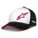 Sessionized Hat Black White Red