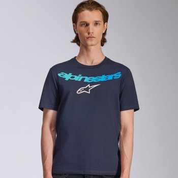 Alpinestars Alpinestars Collared SS CSF T-Shirt Navy
