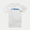Alpinestars Alpinestars Blaze 2.0 CSF T-Shirt White Navy Blue - Thumbnail 1