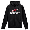 Ride Hoodie V3 Black White Red