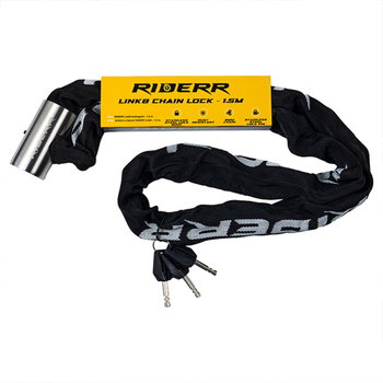 Riderr Riderr Link8 Chain Lock 1.5m Black
