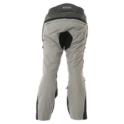 IXS Canberra Mens Beige Textile Motorcycle Trousers Rear                                                                                                                                                                                                       