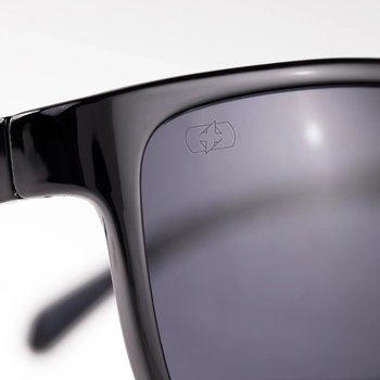 Oxford Products Oxford Products Sahara Black Frame Sunglasses Smoke Lens