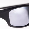 Oxford Products Oxford Products Camino Black Frame Sunglasses Silver Mirror Lens - Thumbnail 3