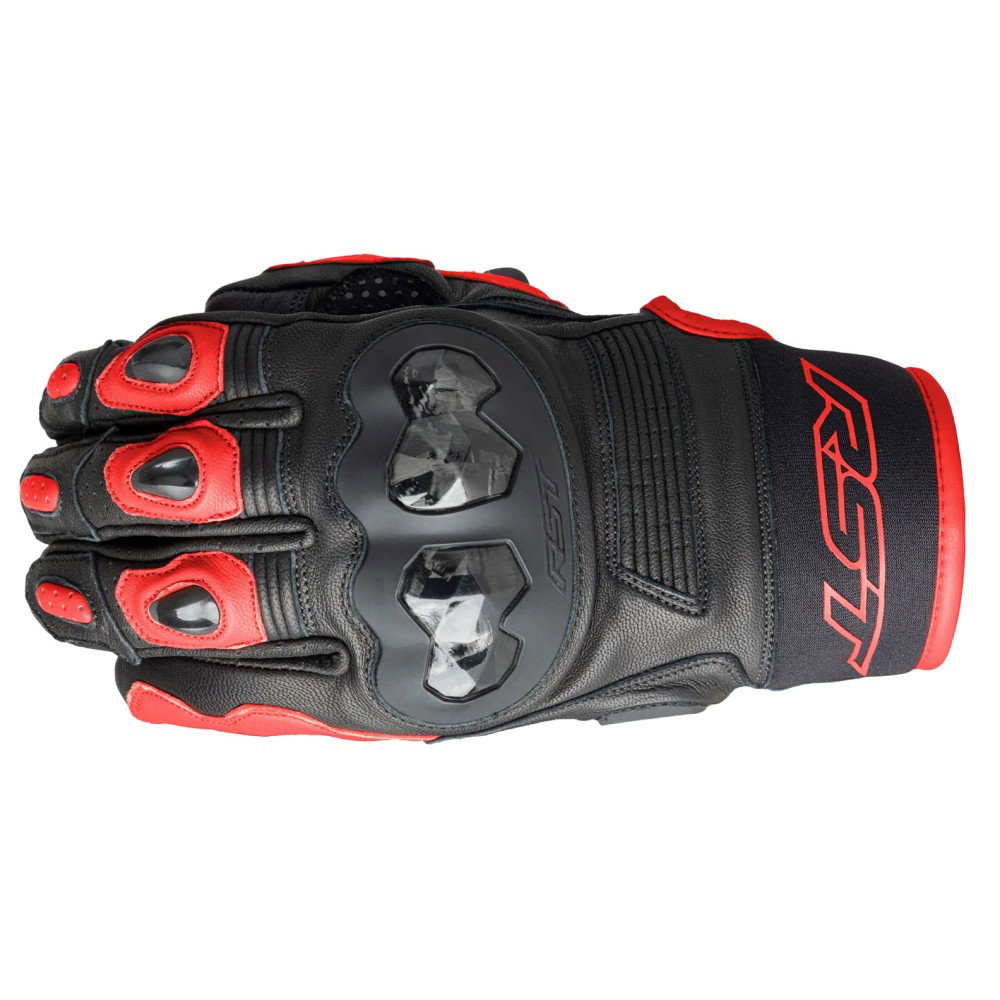 Freestyle 3 D3O Gloves Black Red