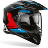 Airoh Airoh Bandit Helmet Tune Gloss Blue Red - Thumbnail 2