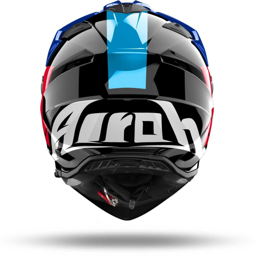 Airoh Airoh Bandit Helmet Tune Gloss Blue Red - Thumbnail 3