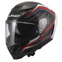 FF807 Dragon Helmet Subic White Blue Red