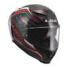 LS2 LS2 FF807 Dragon Helmet Subic White Blue Red - Thumbnail 2