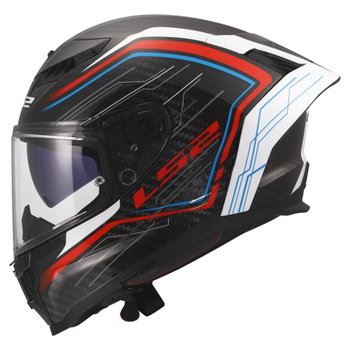 LS2 LS2 FF807 Dragon Helmet Subic White Blue Red