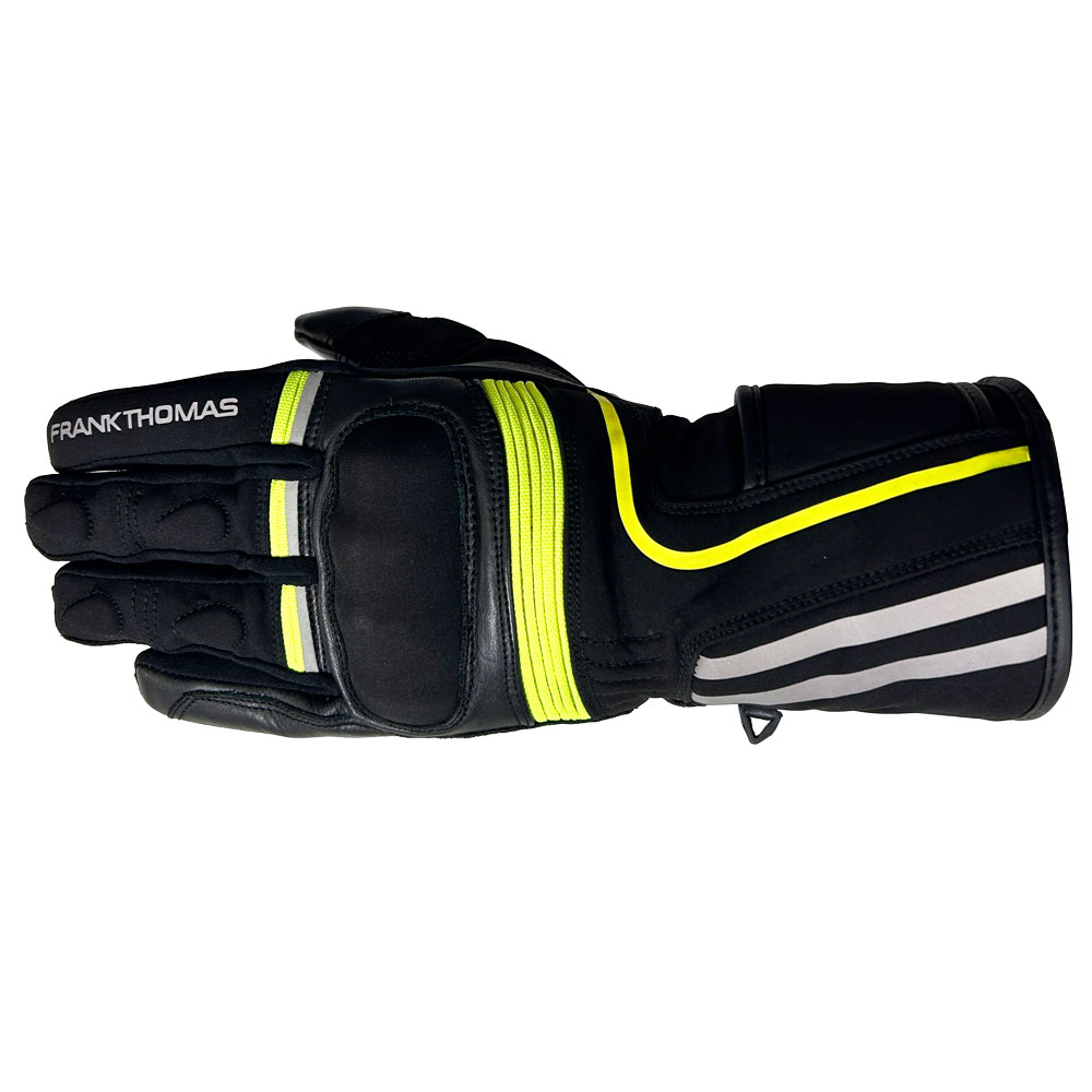 Konya Gloves Black Neon Yellow