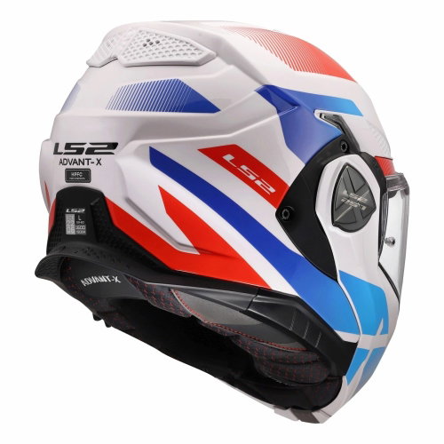 LS2 LS2 FF901 Advant X Helmet Nova White Blue Red