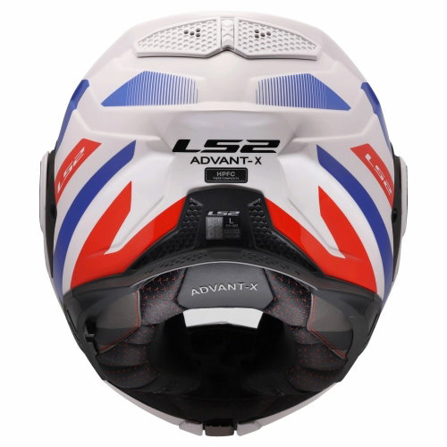 LS2 LS2 FF901 Advant X Helmet Nova White Blue Red