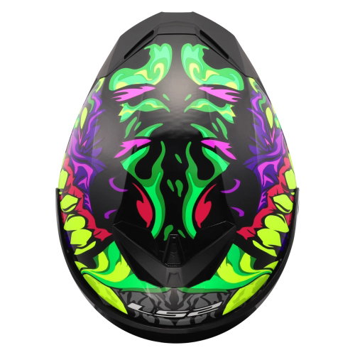 LS2 LS2 FF820 Rapid III Helmet Lycant Purple Green