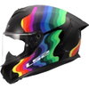 LS2 LS2 FF820 Rapid III Helmet Flow Black Multi - Thumbnail 1