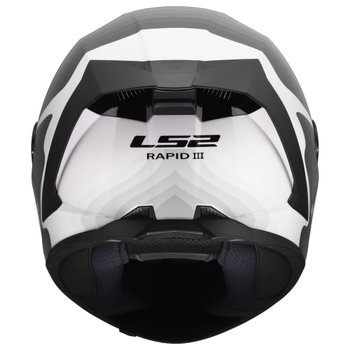 LS2 LS2 FF820 Rapid III Helmet Flow White Grey