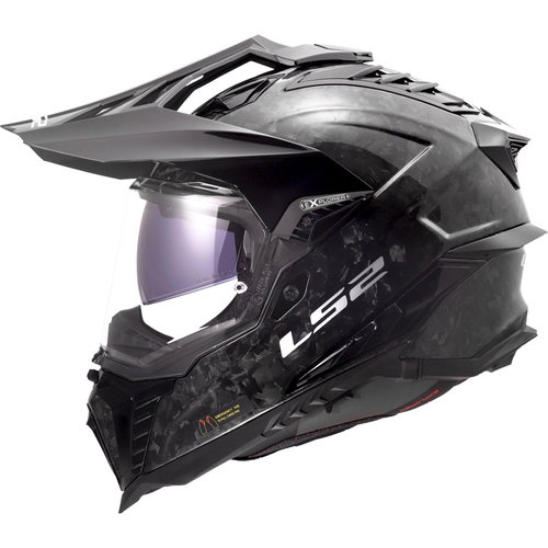 LS2 LS2 MX701 Explorer Carbon Helmet Forged Carbon