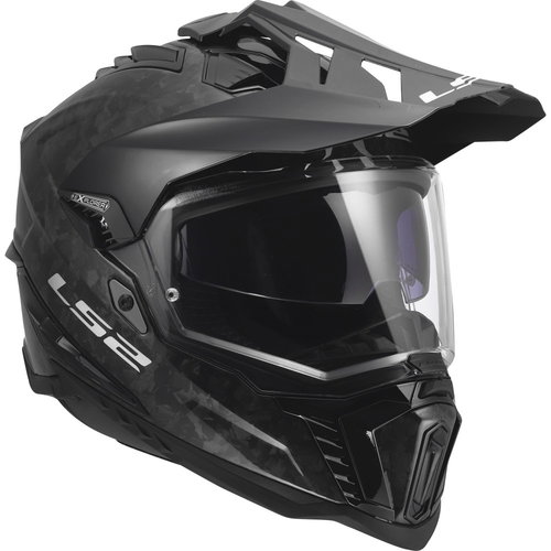 LS2 LS2 MX701 Explorer Carbon Helmet Forged Carbon