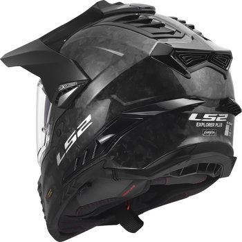LS2 LS2 MX701 Explorer Carbon Helmet Forged Carbon