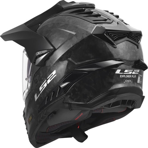 LS2 LS2 MX701 Explorer Carbon Helmet Forged Carbon