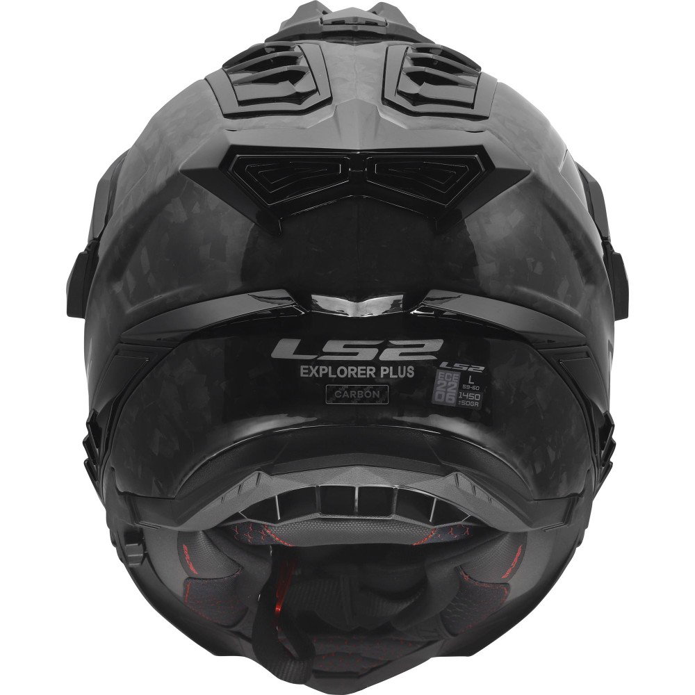 LS2 MX701 Explorer Carbon Helmet Forged Carbon | J&S Accessories