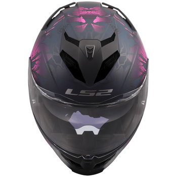 LS2 LS2 FF818 Storm III Helmet Burst Black Pink