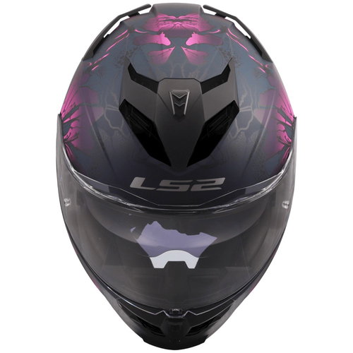 LS2 LS2 FF818 Storm III Helmet Burst Black Pink