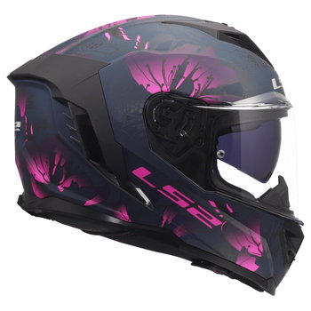 LS2 LS2 FF818 Storm III Helmet Burst Black Pink