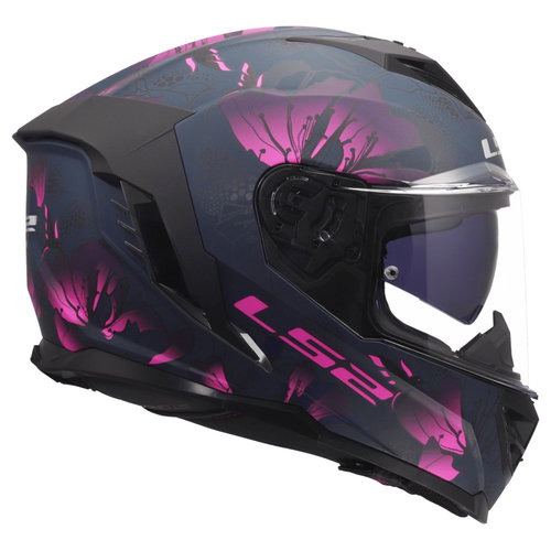 LS2 LS2 FF818 Storm III Helmet Burst Black Pink