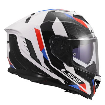 LS2 LS2 FF818 Storm III Helmet Sporty White Blue Red