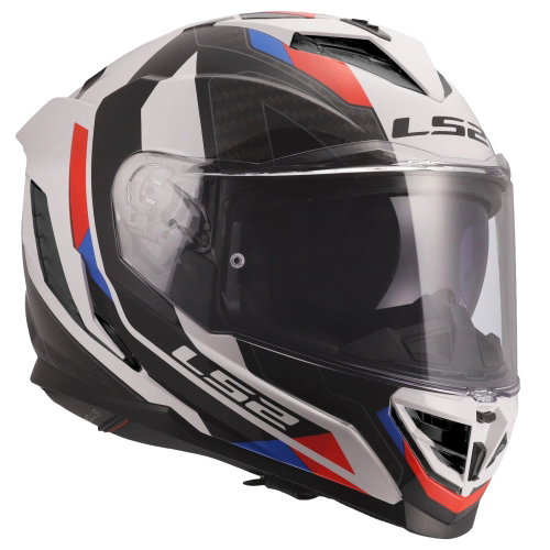 LS2 LS2 FF818 Storm III Helmet Sporty White Blue Red