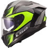 LS2 LS2 FF817 Challenger II Helmet Viper Grey Hi-Viz Yellow - Thumbnail 2