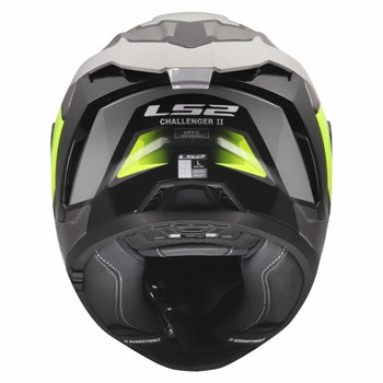 LS2 LS2 FF817 Challenger II Helmet Viper Grey Hi-Viz Yellow