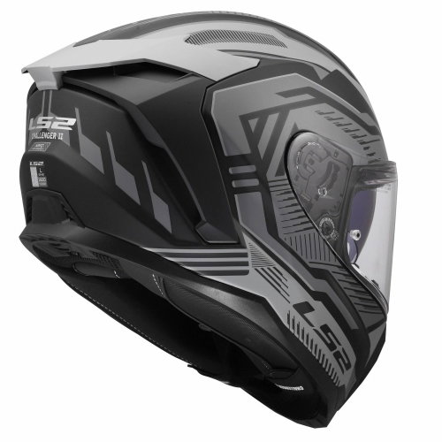 LS2 LS2 FF817 Challenger II Helmet Dravix Grey