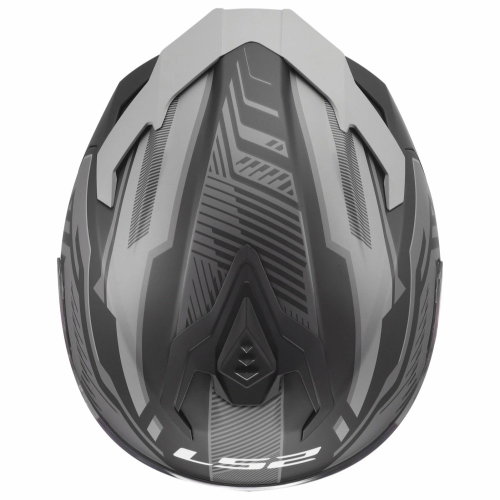 LS2 LS2 FF817 Challenger II Helmet Dravix Grey