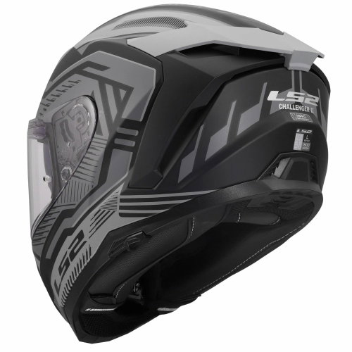 LS2 LS2 FF817 Challenger II Helmet Dravix Grey