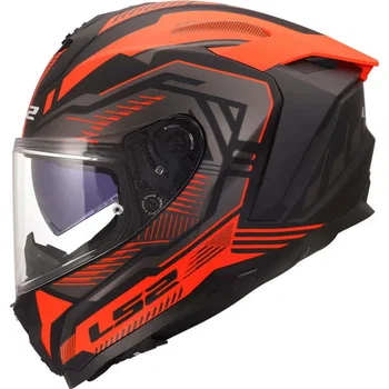 LS2 LS2 FF817 Challenger II Helmet Dravix Red