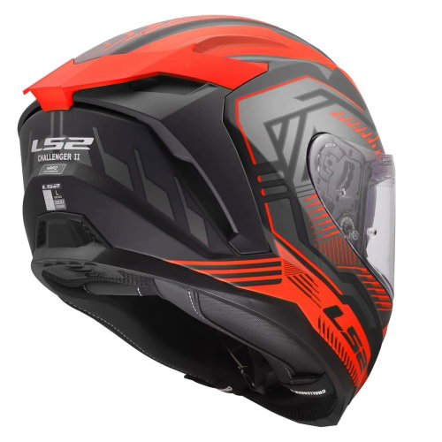 LS2 LS2 FF817 Challenger II Helmet Dravix Red