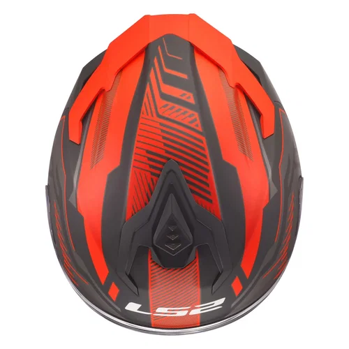 LS2 LS2 FF817 Challenger II Helmet Dravix Red