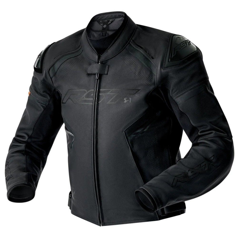 S1 D3O Leather Jacket Black Black Black
