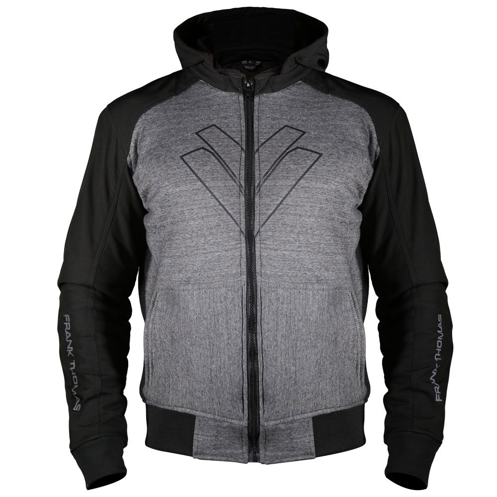 Frank Thomas Frank Thomas Streetburner Hoodie Grey Black - Thumbnail 1