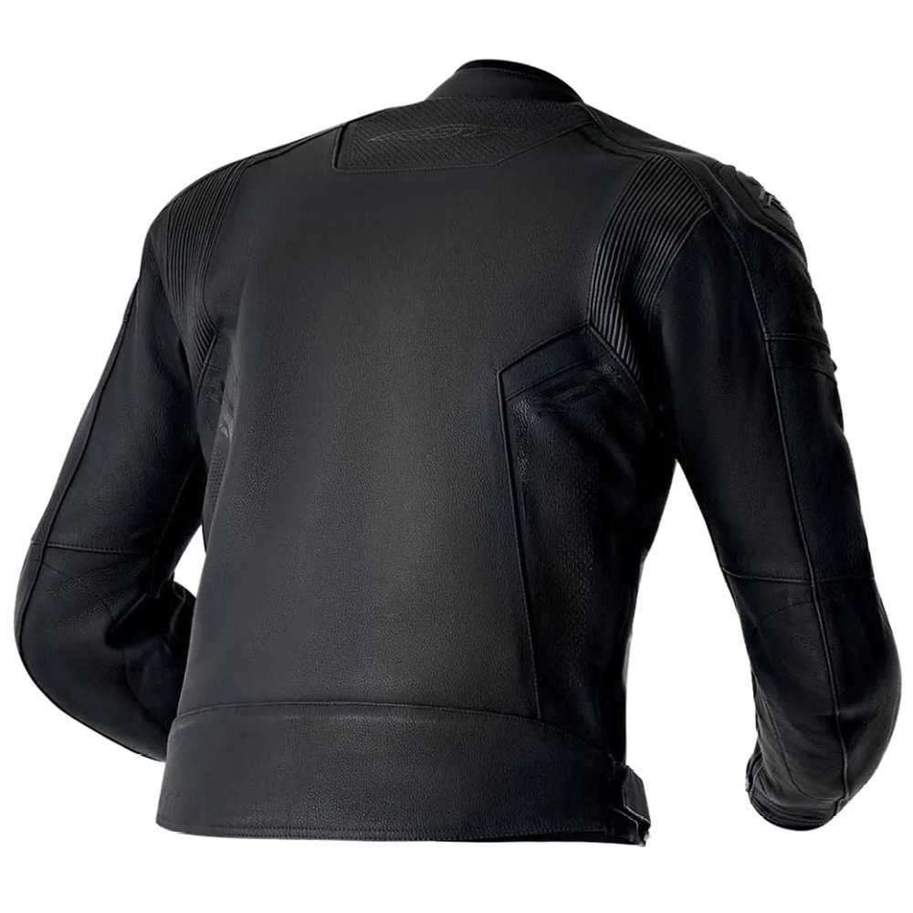 S1 D3O Leather Jacket Black Black Black