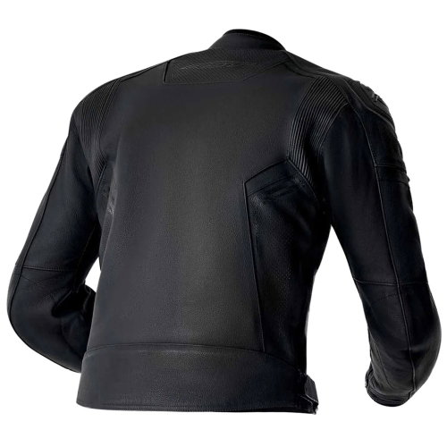 RST RST S1 D3O Leather Jacket Black Black Black