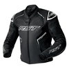 RST RST S1 D3O Leather Jacket Black Black White - Thumbnail 1