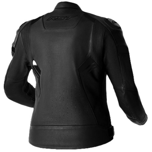 RST RST S1 D3O Ladies Leather Jacket Black Black