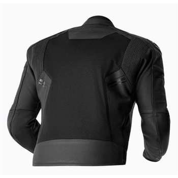 RST RST S1 Mesh D3O Leather Jacket Black Black Black