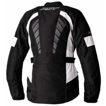 RST RST Alpha 5 CE Ladies Textile Jacket Black White
