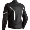 RST RST Axis CE Mens Leather Jacket Black Black White - Thumbnail 2