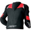 RST RST Tractech Evo D3O Leather Jacket Black Flo Red - Thumbnail 2